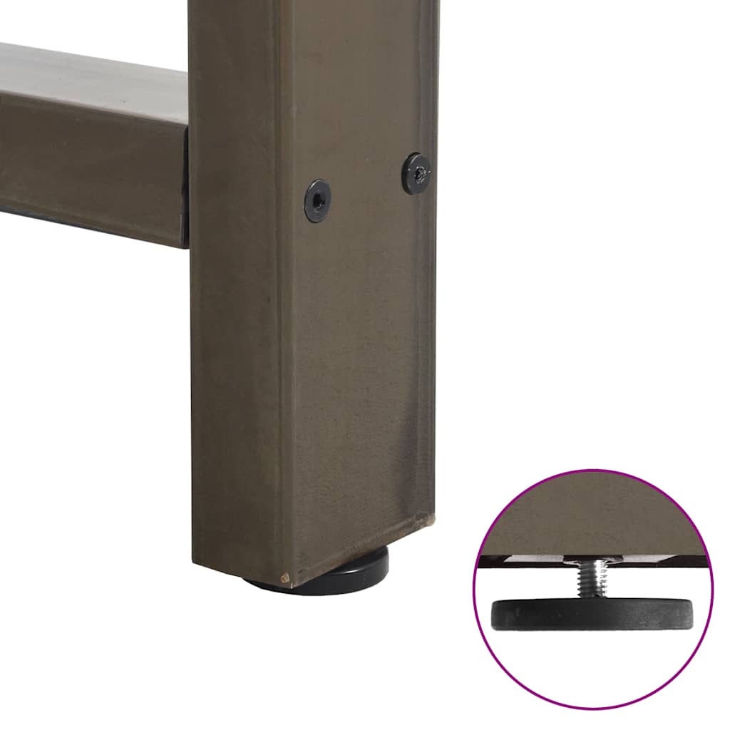 Coffee Table Legs Steel 2 Pcs Steel