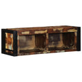 Tv Cabinet Multicolour 80X30X25 Cm Solid Wood Reclaimed
