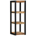 Wall Shelf Mango Wood Corner 100cm Solid Rough Display Storage Unit 35x35cm soli