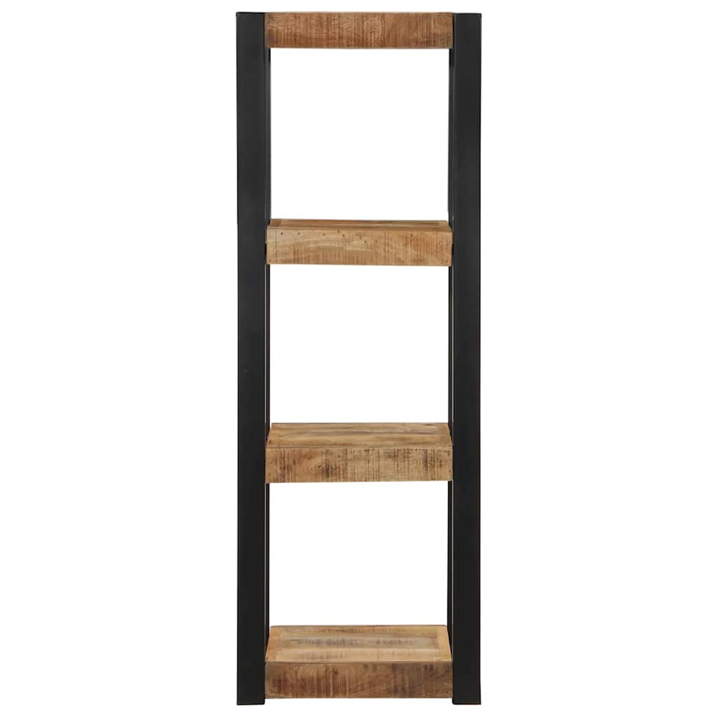 Wall Shelf Mango Wood Corner 100cm Solid Rough Display Storage Unit 35x35cm soli