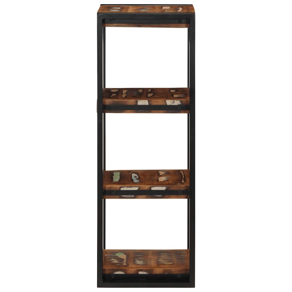 Wall Shelf Mango Wood Corner 100cm Solid Rough Display Storage Unit 35x35cm soli