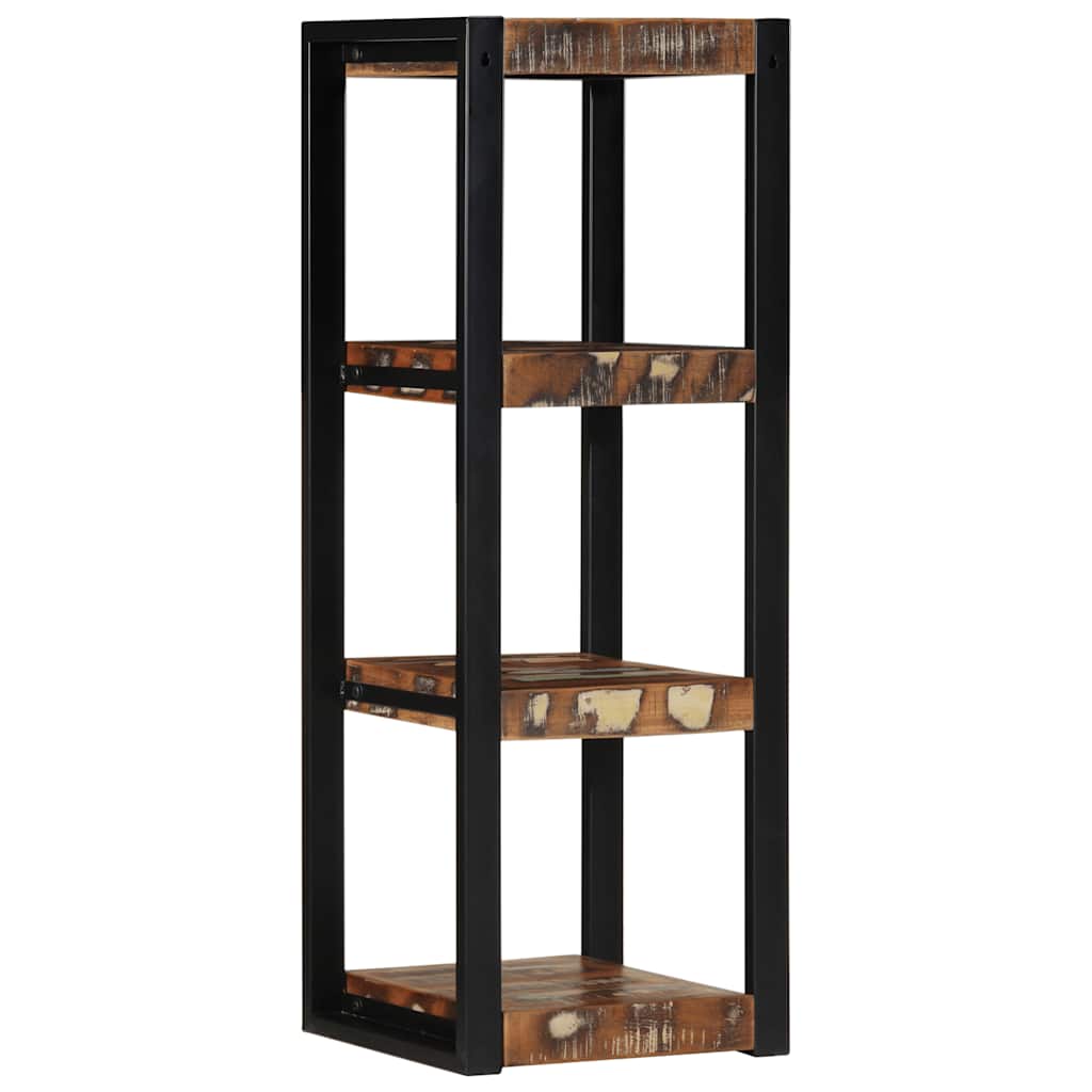 Wall Shelf Mango Wood Corner 100cm Solid Rough Display Storage Unit 35x35cm soli