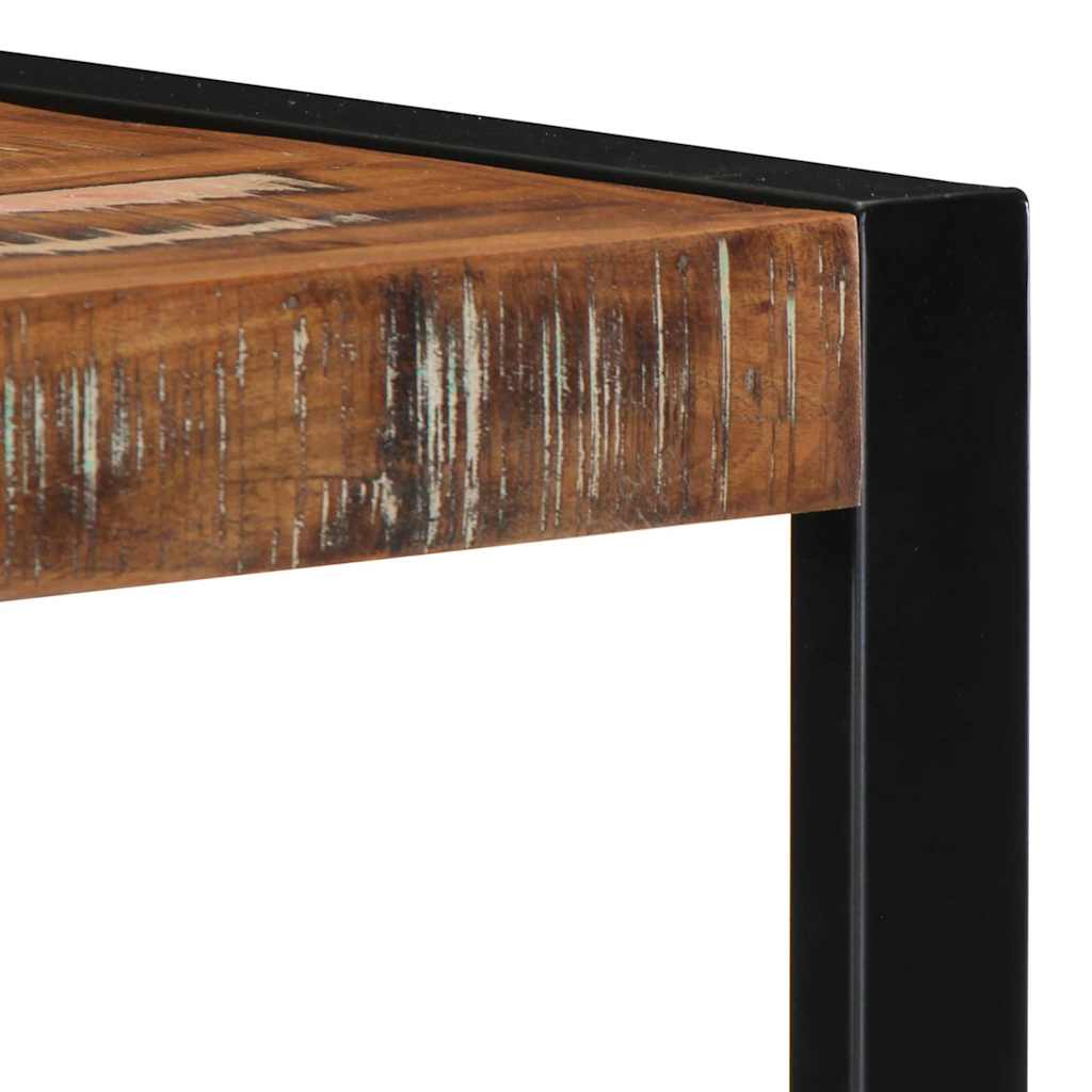 Wall Shelf Mango Wood Corner 100cm Solid Rough Display Storage Unit 35x35cm soli