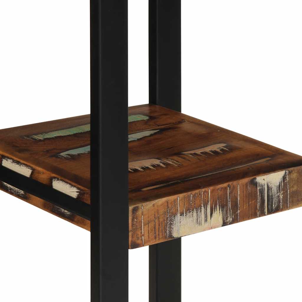 Wall Shelf Mango Wood Corner 100cm Solid Rough Display Storage Unit 35x35cm soli
