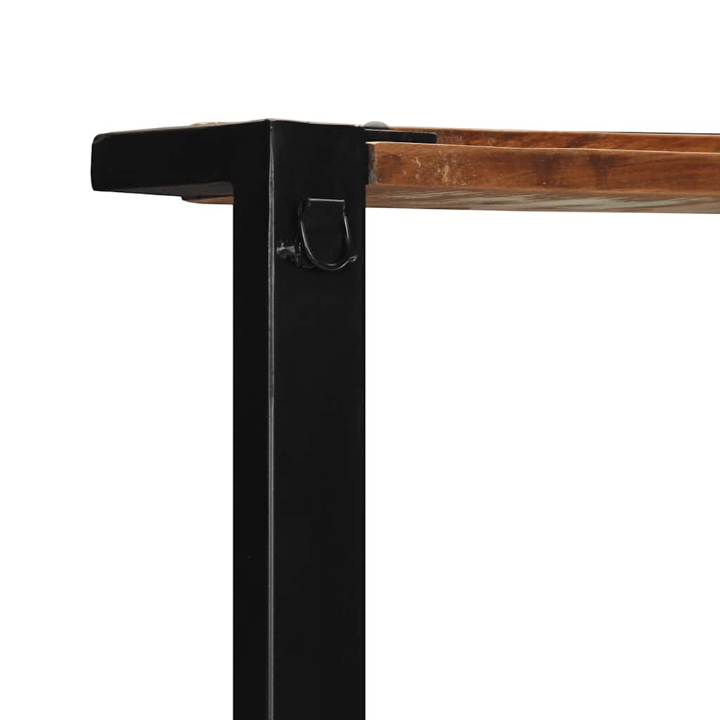 Clothes Rack 80X40X190 Cm Solid Rough Wood Mango - Model 4015961