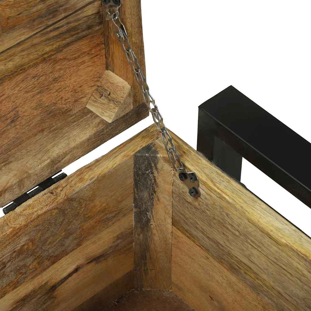 Storage Chests Box Multicolour 80 X 35 45 Cm Solid Reclaim Wood 80 X 35 X 45 Cm
