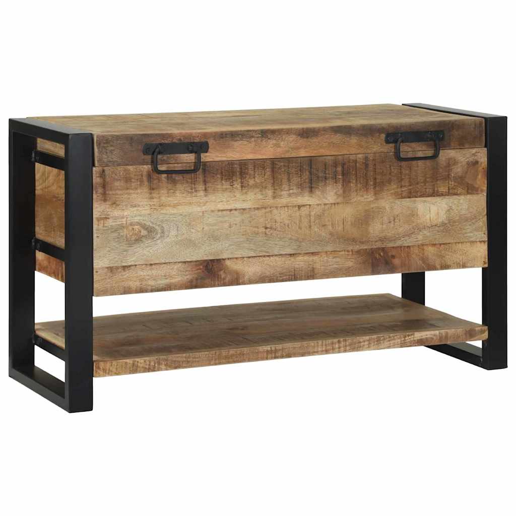 Storage Chests Box Multicolour 80 X 35 45 Cm Solid Reclaim Wood 80 X 35 X 45 Cm