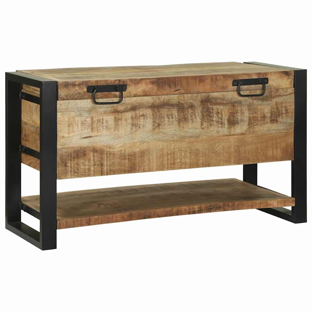 Storage Chests Box Multicolour 80 X 35 45 Cm Solid Reclaim Wood 80 X 35 X 45 Cm
