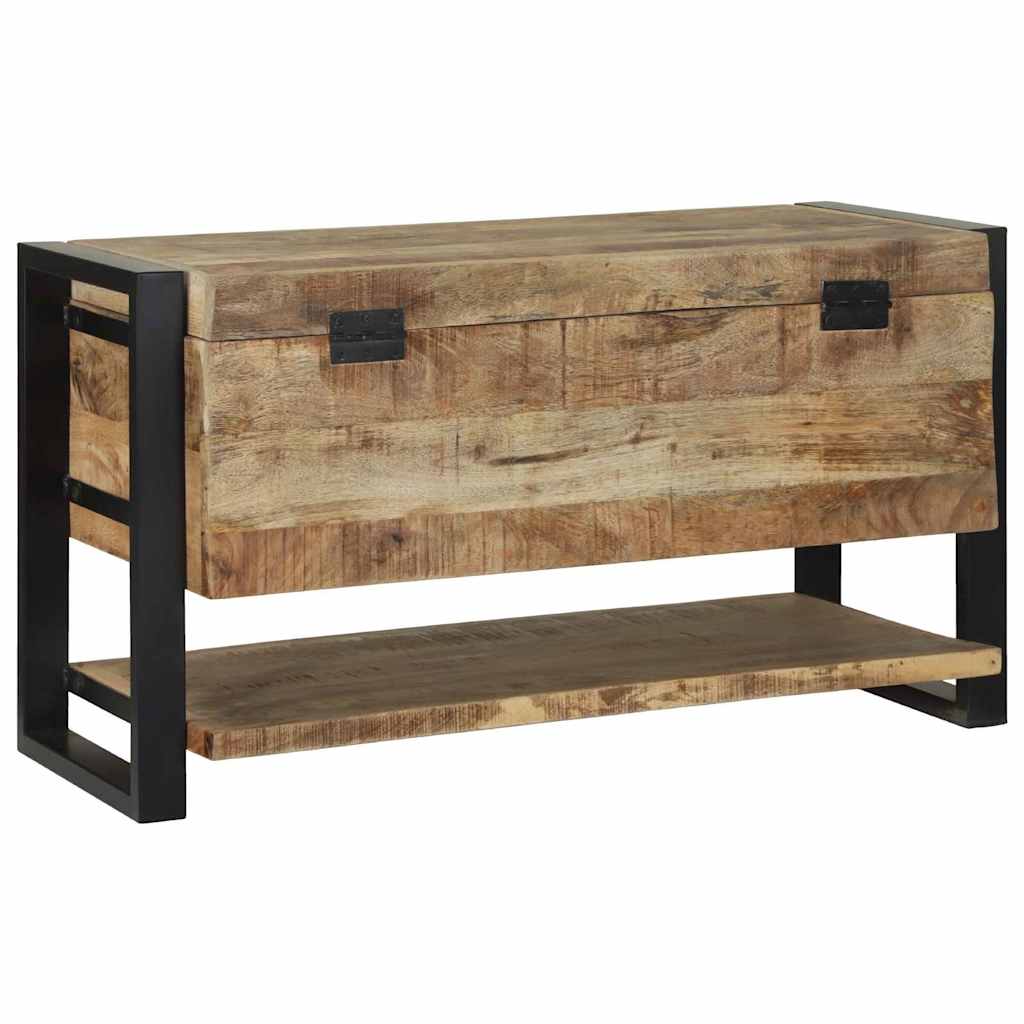Storage Chests Box Multicolour 80 X 35 45 Cm Solid Reclaim Wood 80 X 35 X 45 Cm