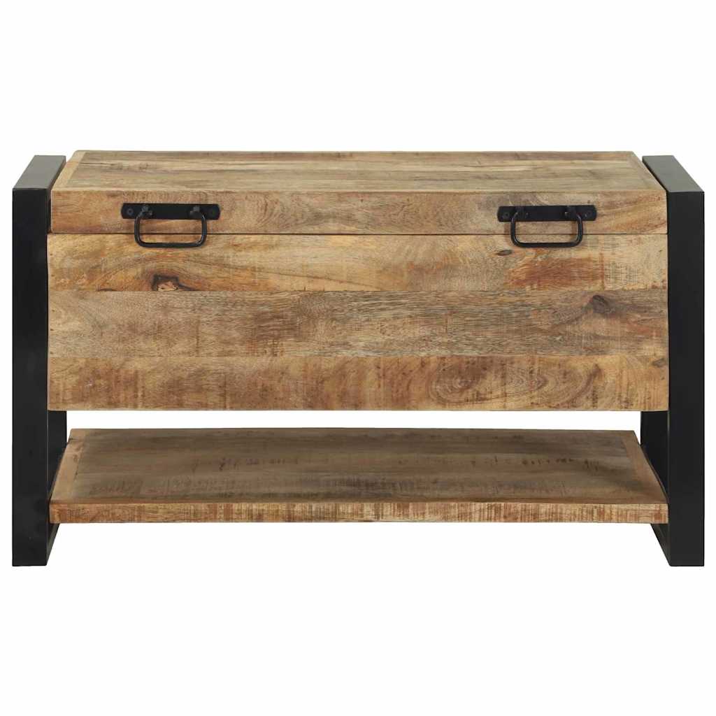 Storage Chests Box Multicolour 80 X 35 45 Cm Solid Reclaim Wood 80 X 35 X 45 Cm