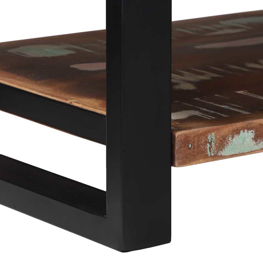 Storage Box Multicolour 80 X 35 X 45 Cm Solid Reclaim Wood