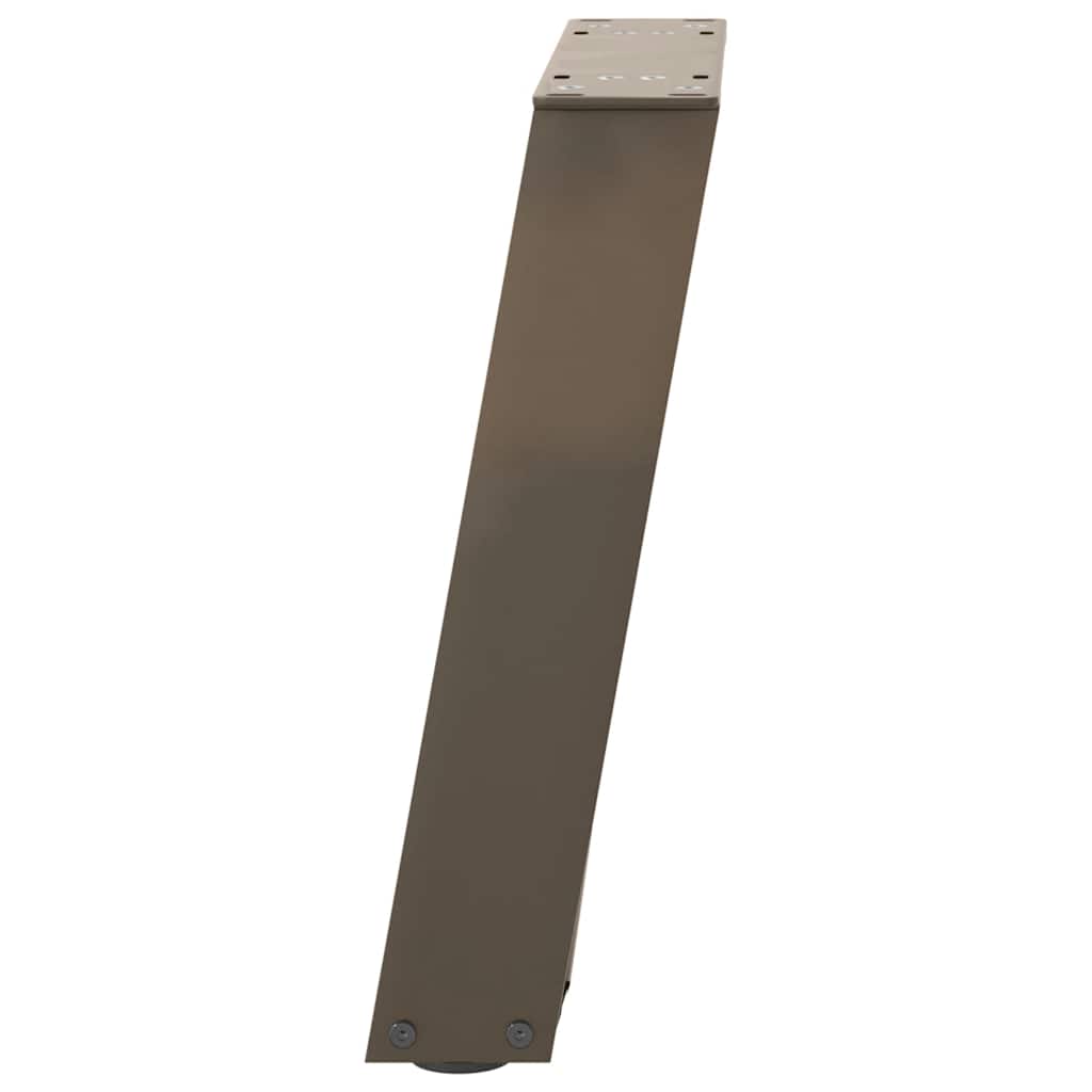 Coffee Table Legs U-Shaped 2 Pcs Steel Steel