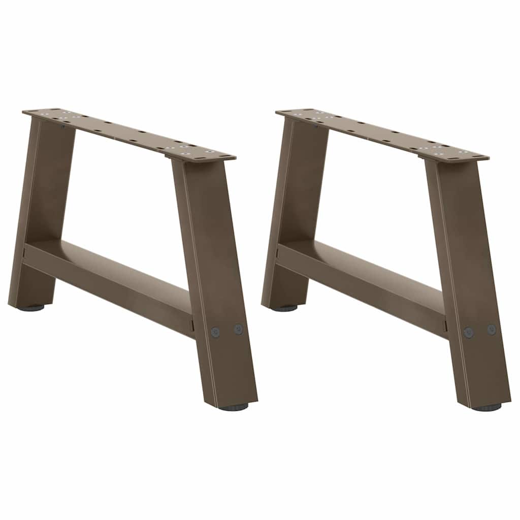 Coffee Table Legs A-Shaped 2 Pcs   Steel