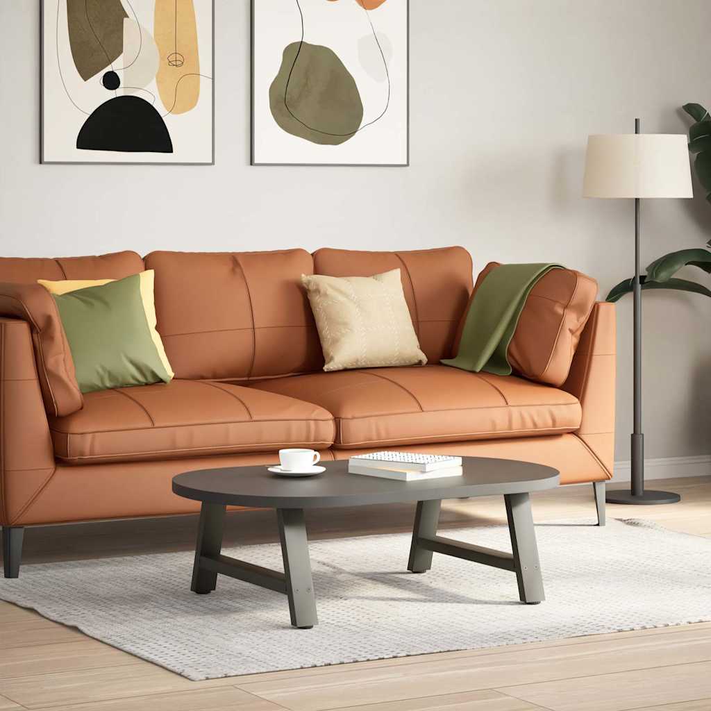 Coffee Table Legs A-Shaped 2 Pcs   Steel