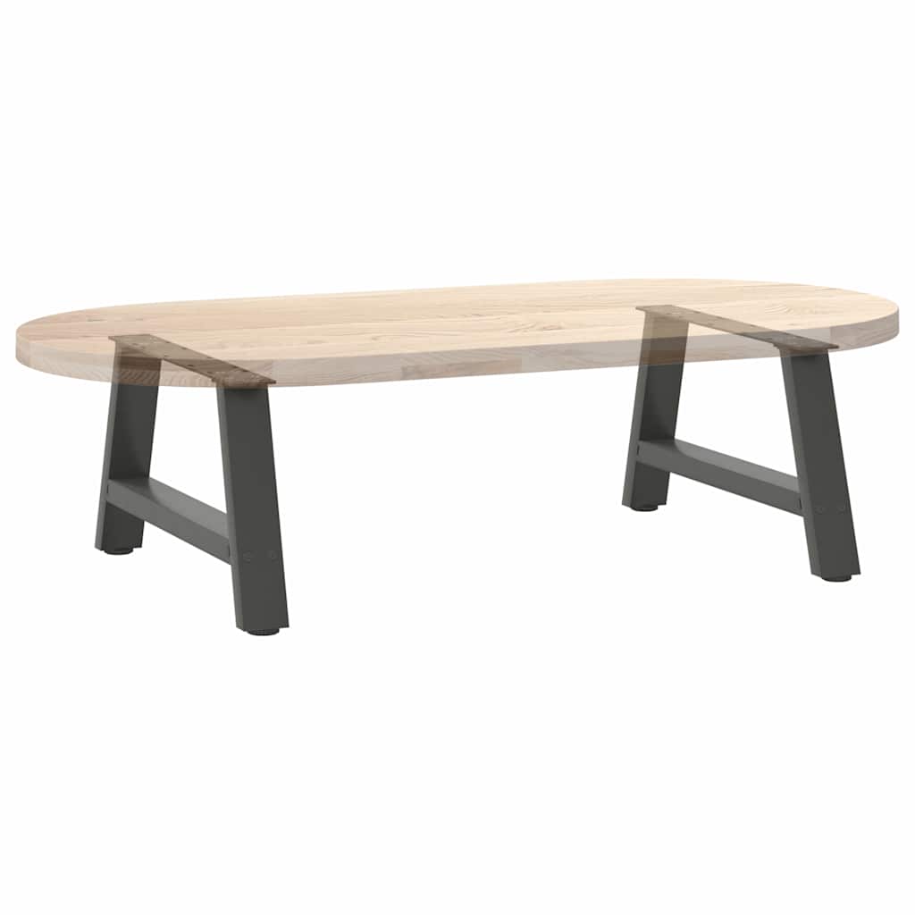 Coffee Table Legs A-Shaped 2 Pcs   Steel