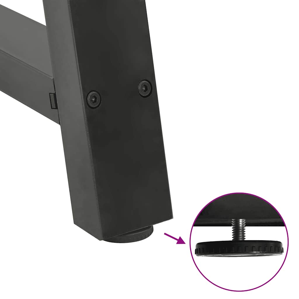 Coffee Table Legs A-Shaped 2 Pcs   Steel