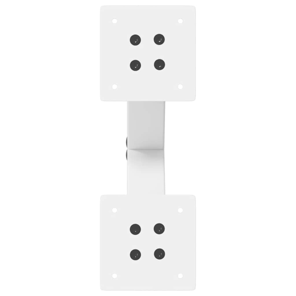 Table Legs Coffee X-Shaped 2 Pcs Steel 37X(30-31) Cm Black White Natural Black 3