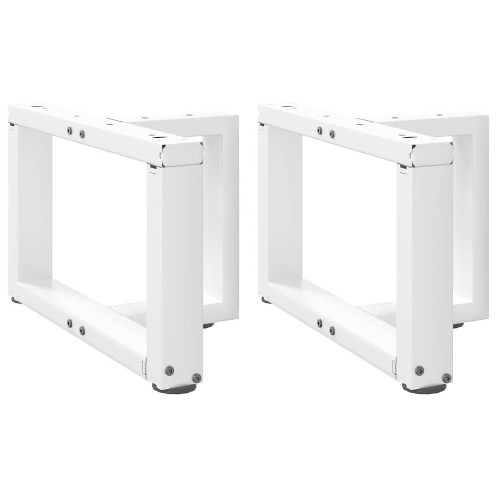 Coffee Table Legs T-Shaped 2 Pcs Steel