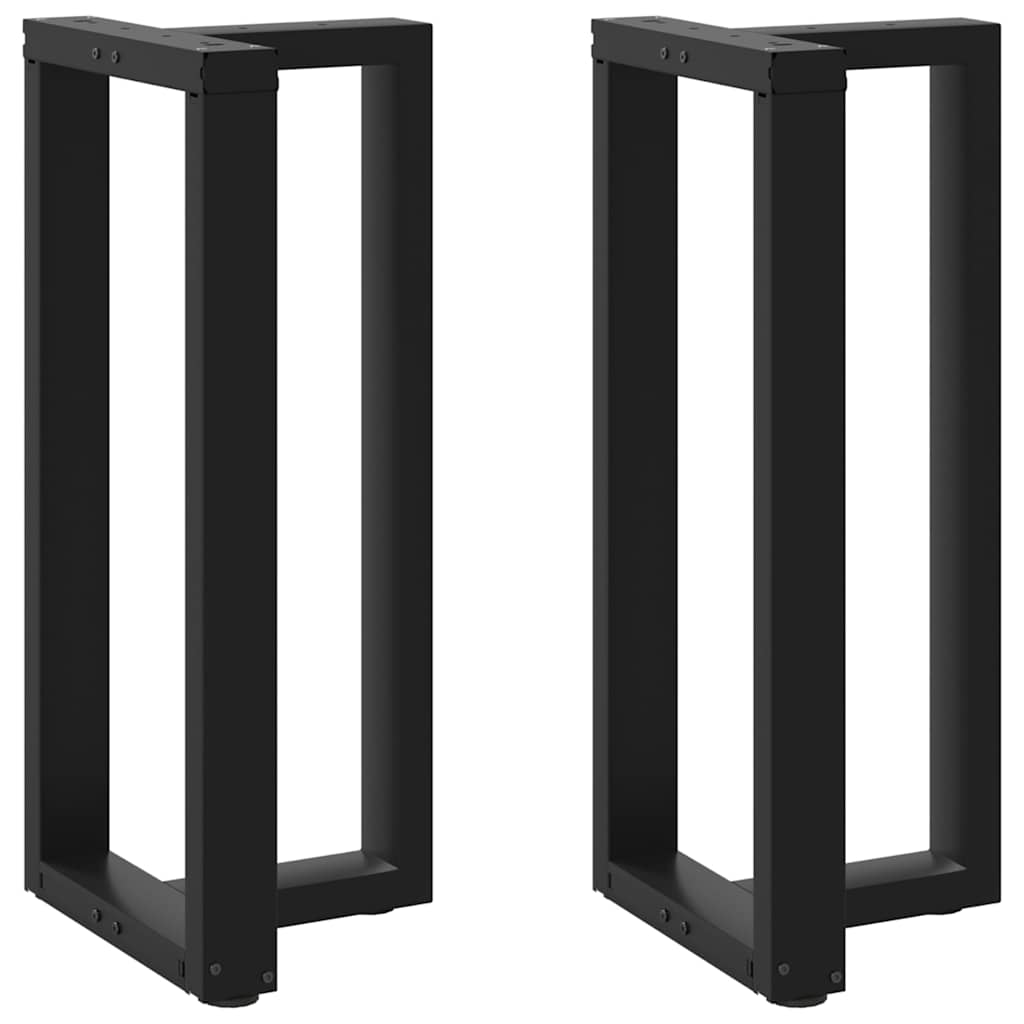 Coffee Table Legs T-Shaped 2 Pcs Steel
