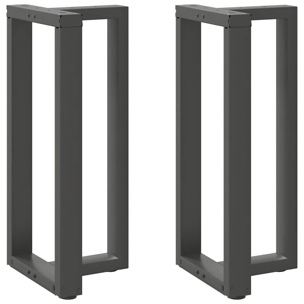 Coffee Table Legs T-Shaped 2 Pcs Steel