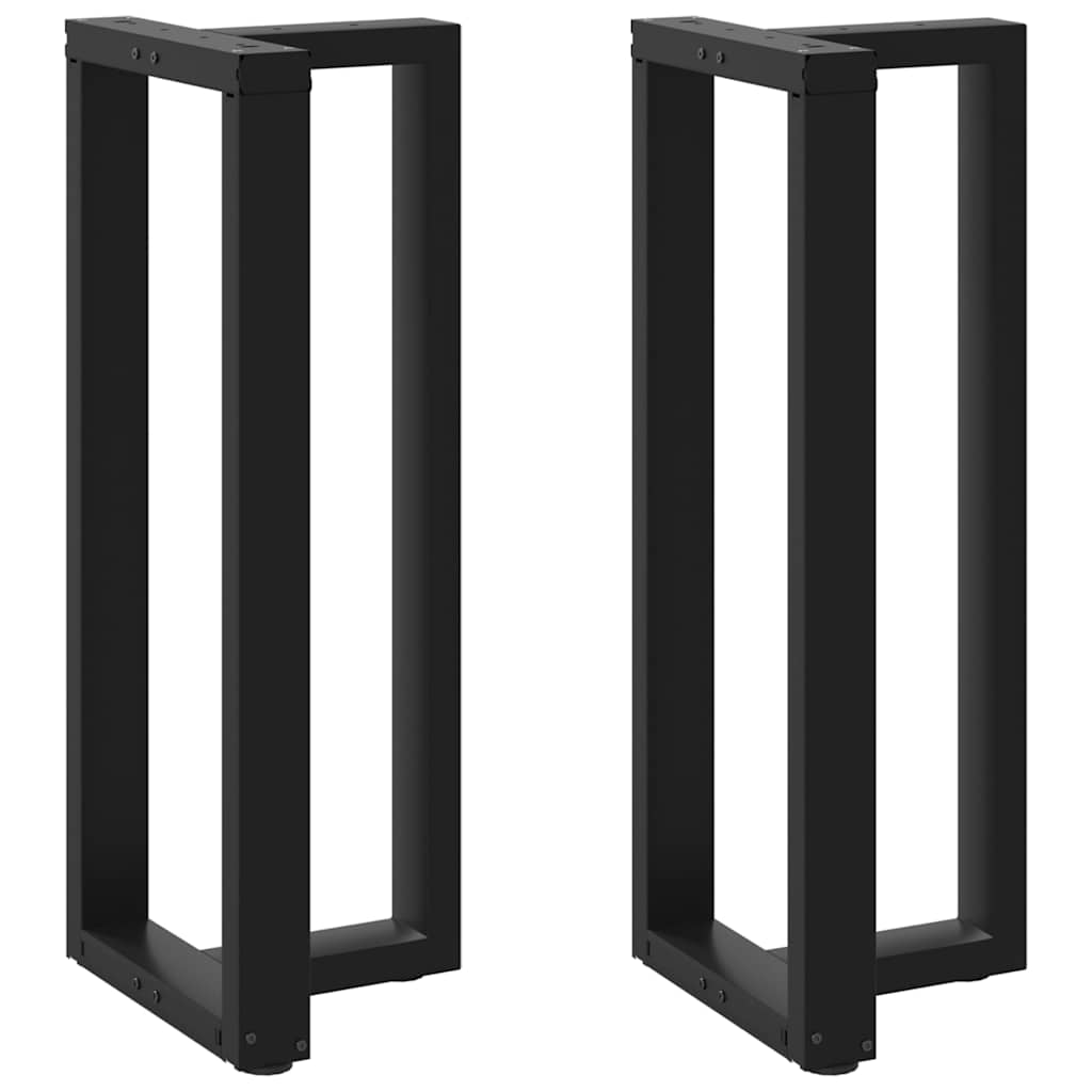 Coffee Table Legs T-Shaped 2 Pcs Steel