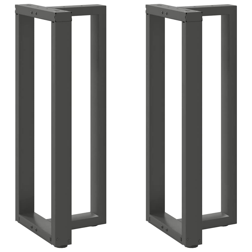 Coffee Table Legs T-Shaped 2 Pcs Steel