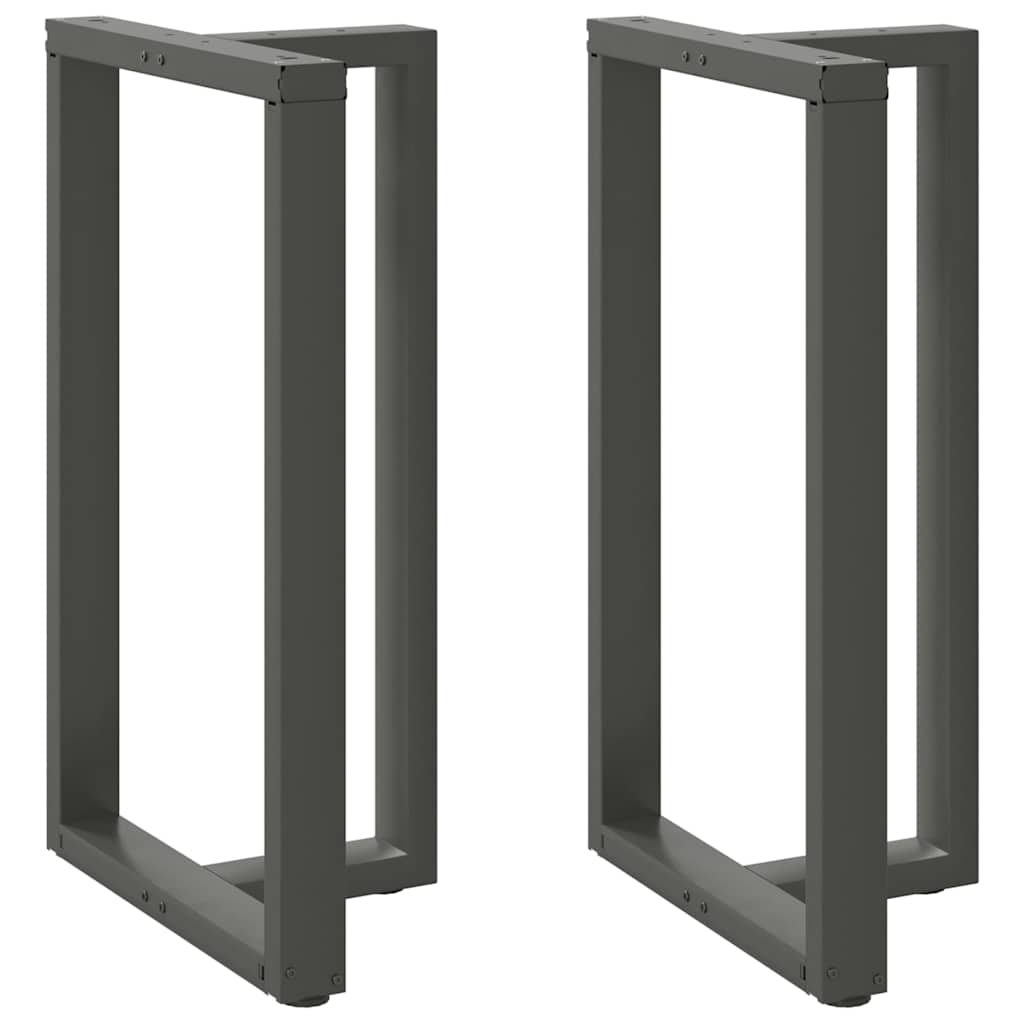 Coffee Table Legs T-Shaped 2 Pcs Steel