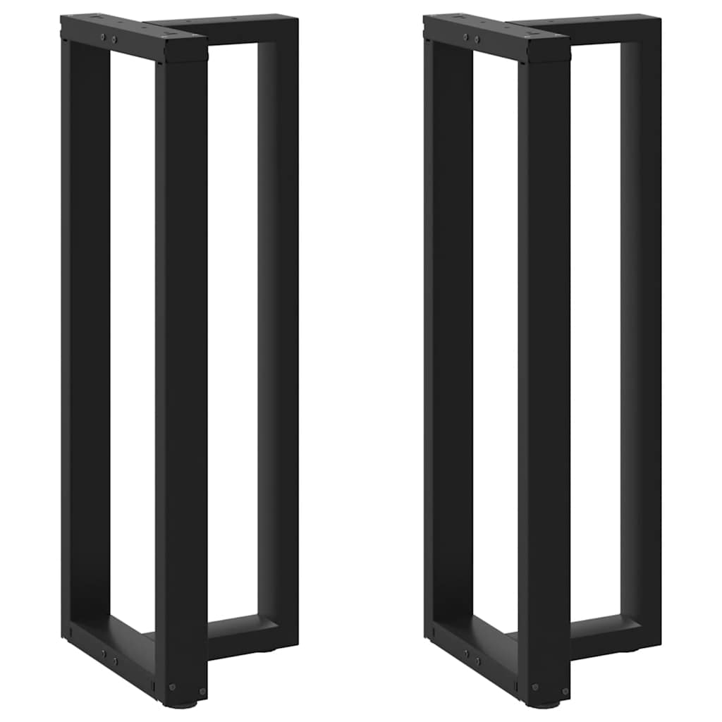 Coffee Table Legs T-Shaped 2 Pcs Steel