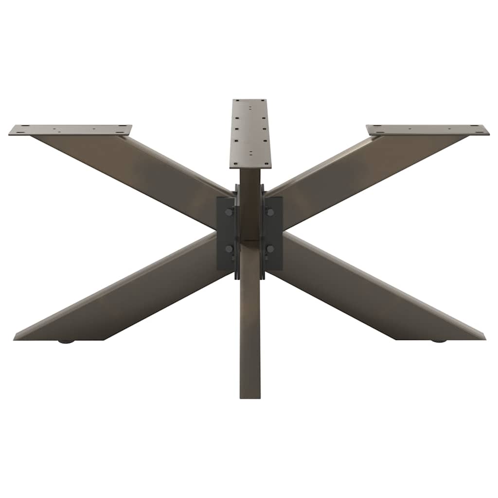Coffee Table Leg Spider Shape Black Steel