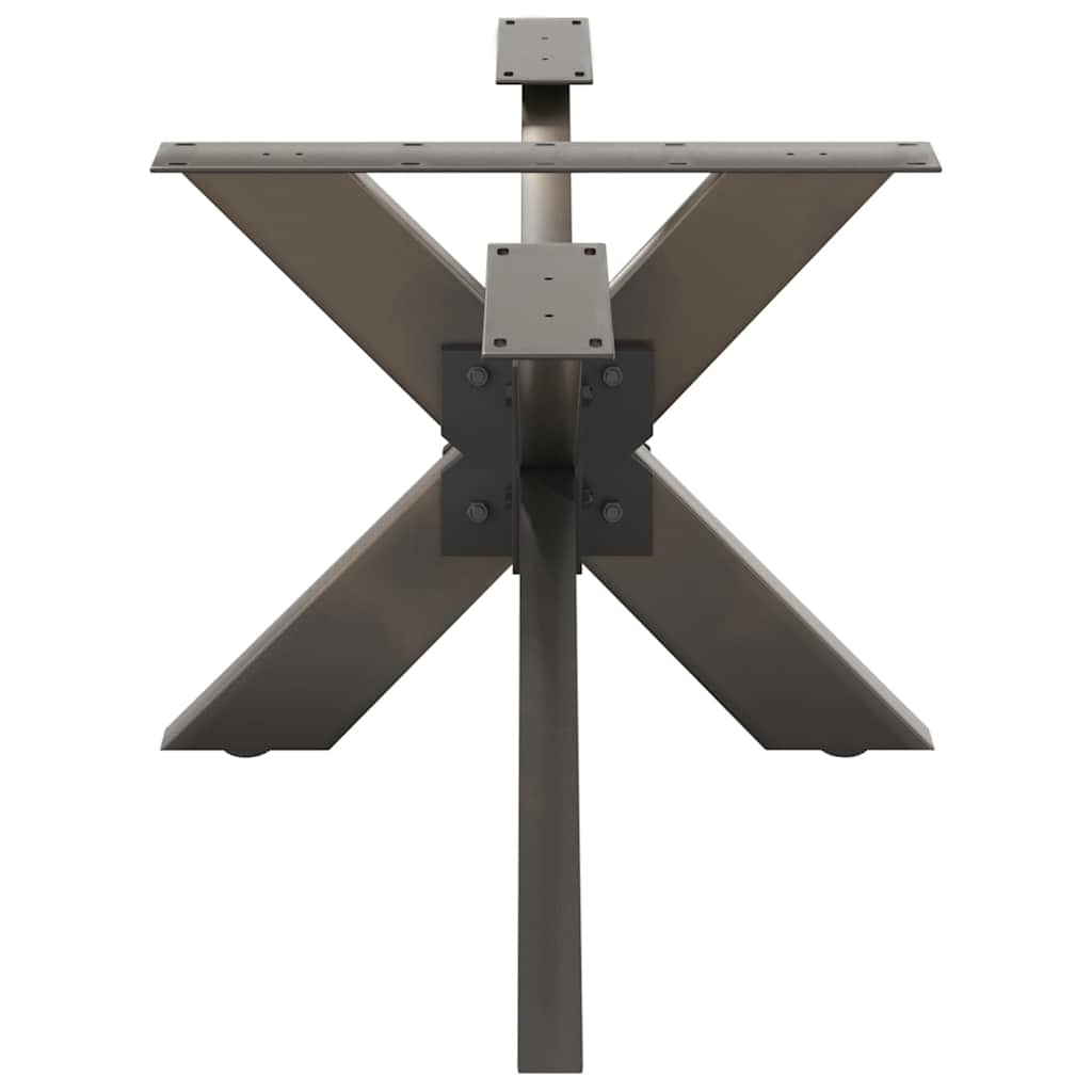 Coffee Table Leg Spider Shape Black Steel