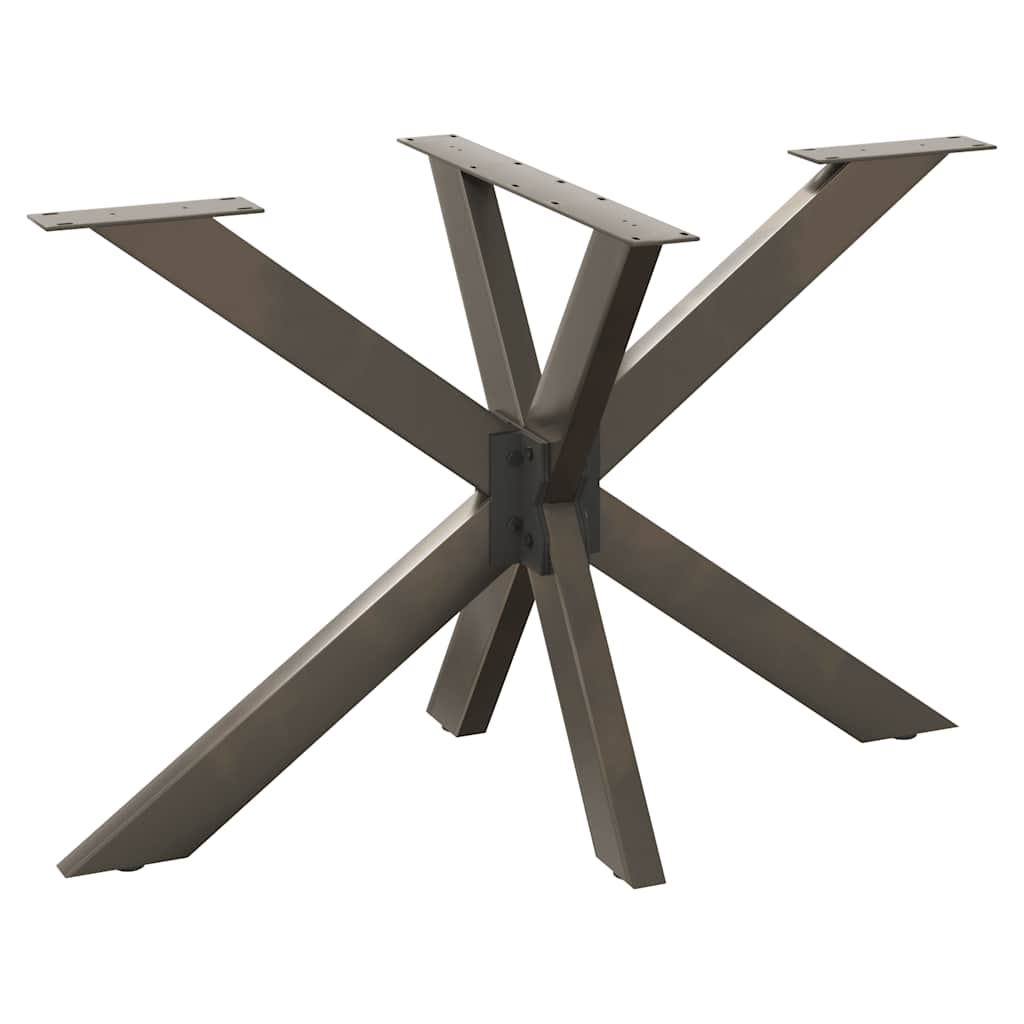 Coffee Table Leg Spider Shape Black Steel
