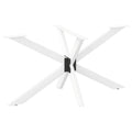 Coffee Table Leg Spider Shape Black Steel