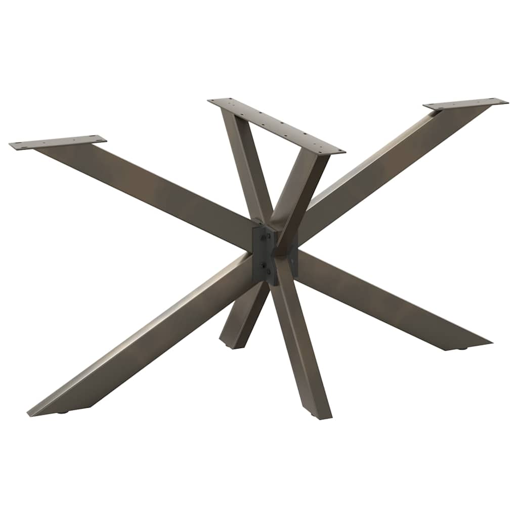 Coffee Table Leg Spider Shape Black Steel