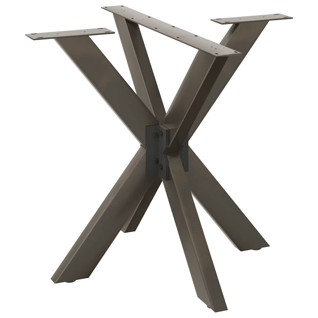Coffee Table Leg Spider Shape Black Steel