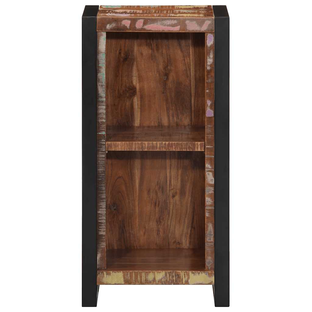 Media Storage Cabinet Bedside Brown 40 X 30 80 Cm Solid Mango Wood Solid Rough M