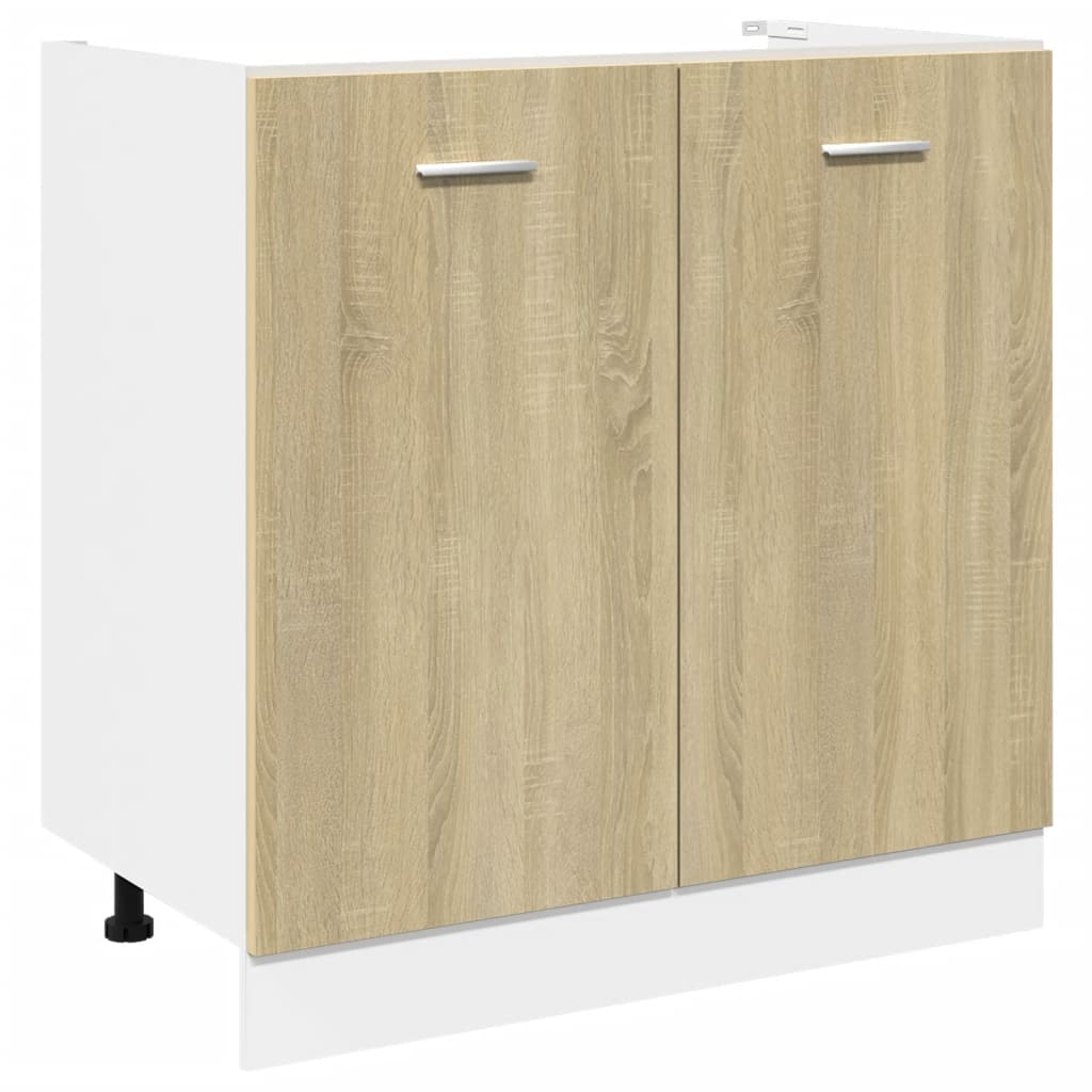 8 Piece Kitchen Cabinet Set Lyon Engineered Wood