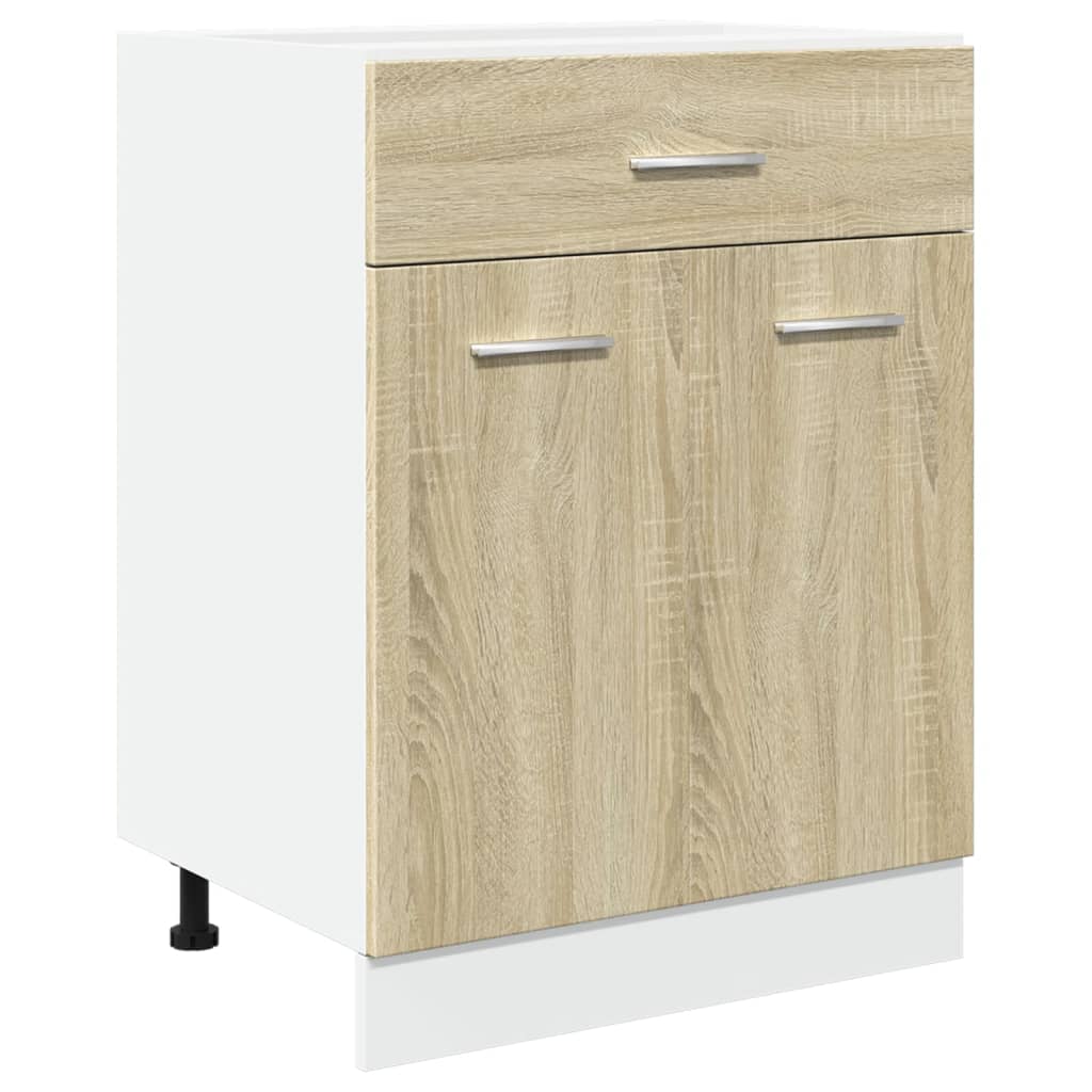 8 Piece Kitchen Cabinet Set Lyon Engineered Wood