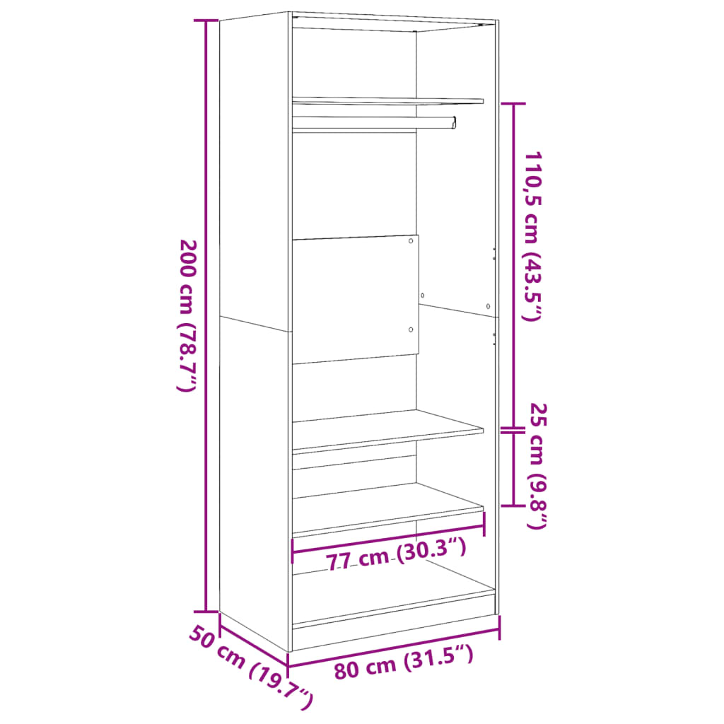 Wardrobe Engineered Wood