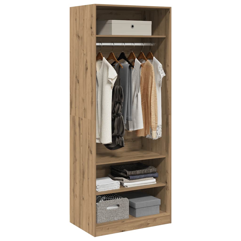 Wardrobe Artisian Oak Engineered Wood