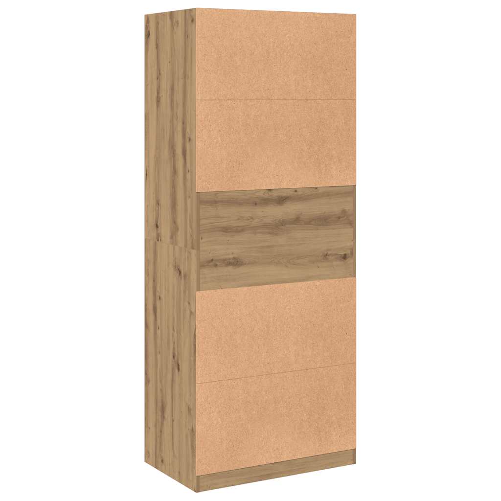 Wardrobe Artisian Oak Engineered Wood
