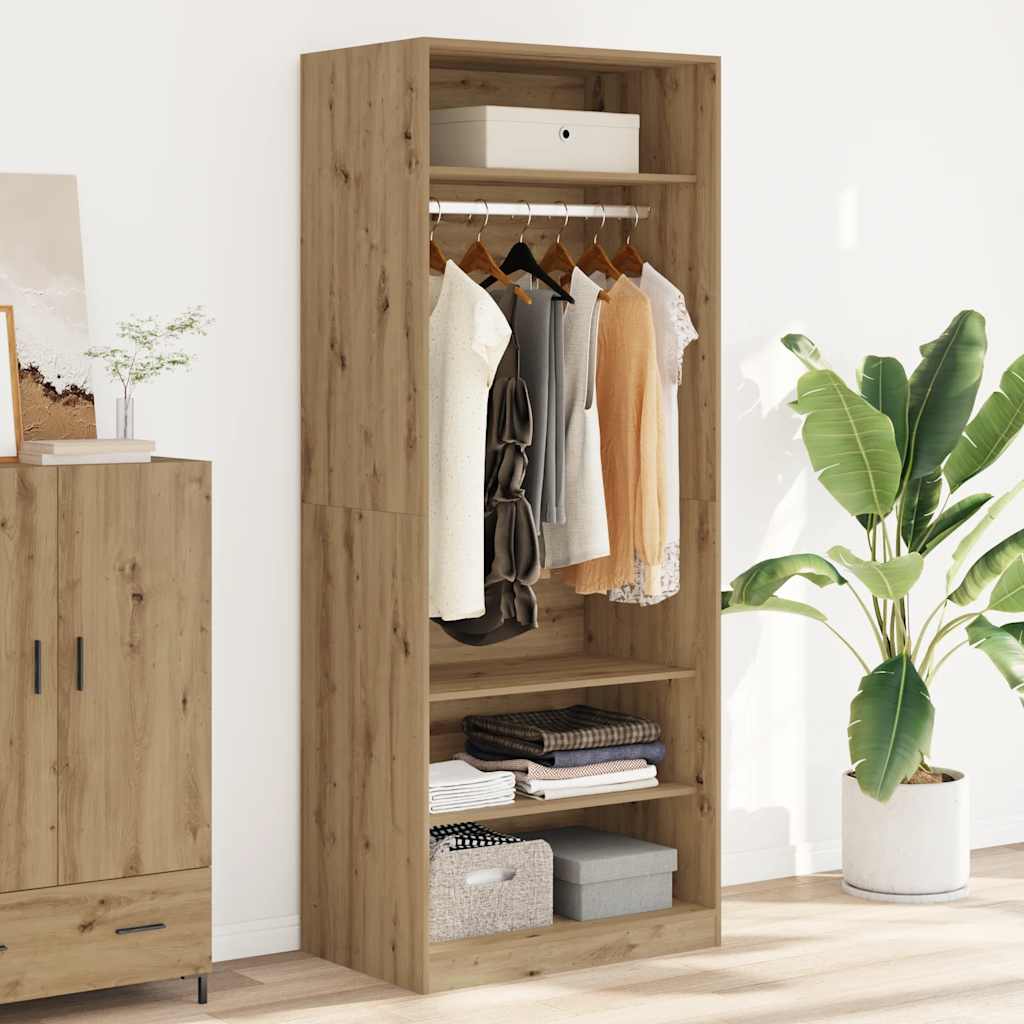 Wardrobe Artisian Oak Engineered Wood