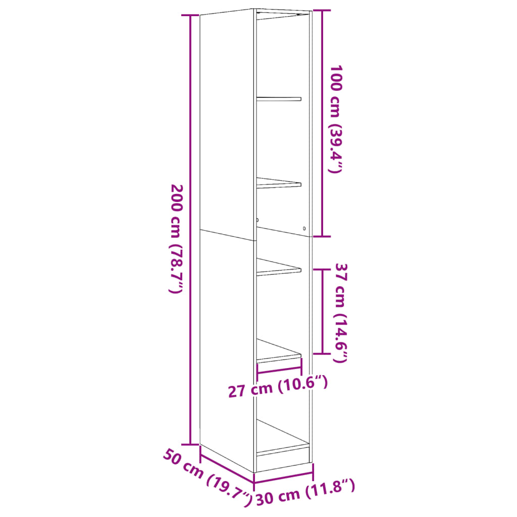 Wardrobe Wardrobe Engineered Wood