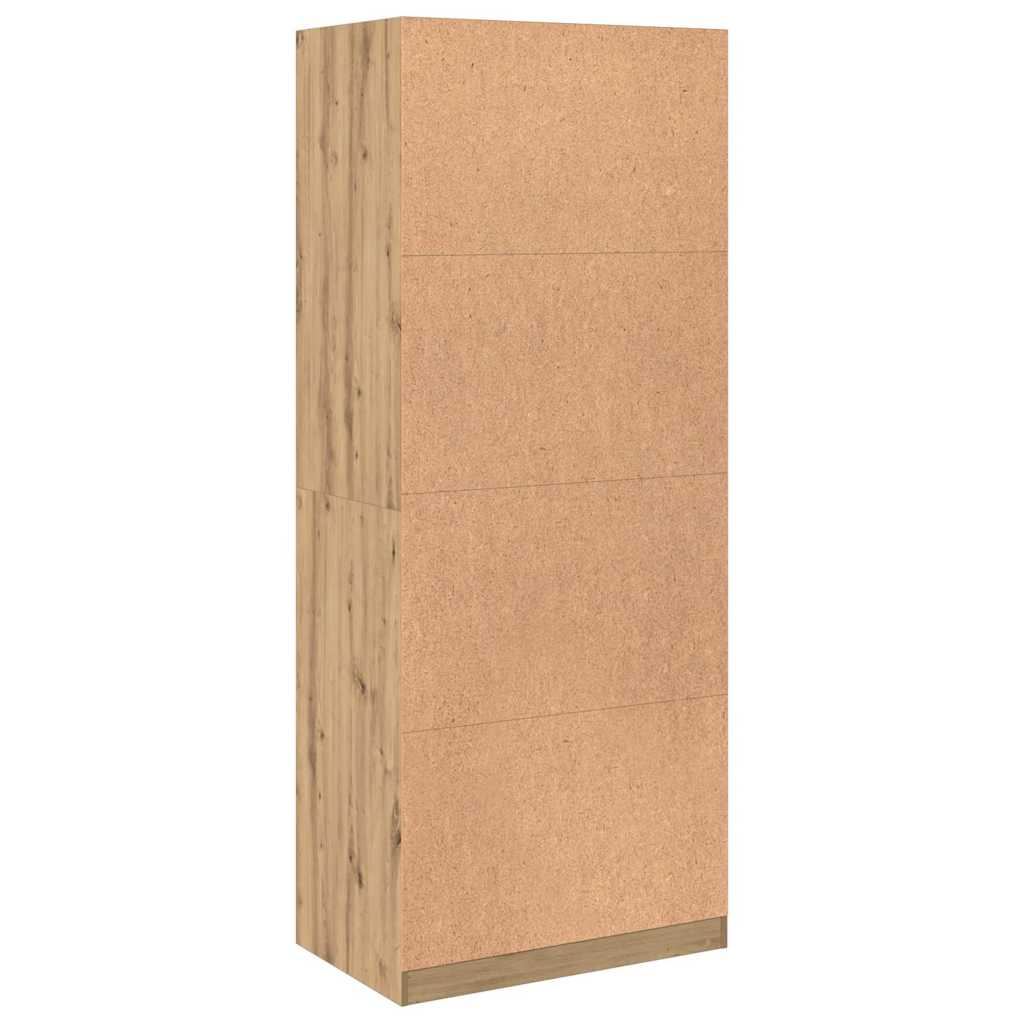 Wardrobe Artisian Oak Engineered Wood