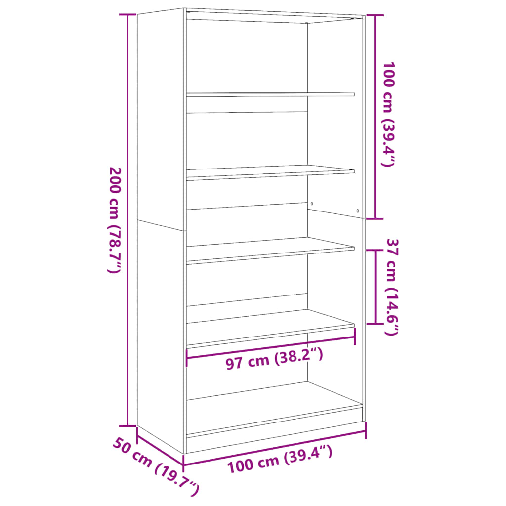 Wardrobe Wardrobe Engineered Wood