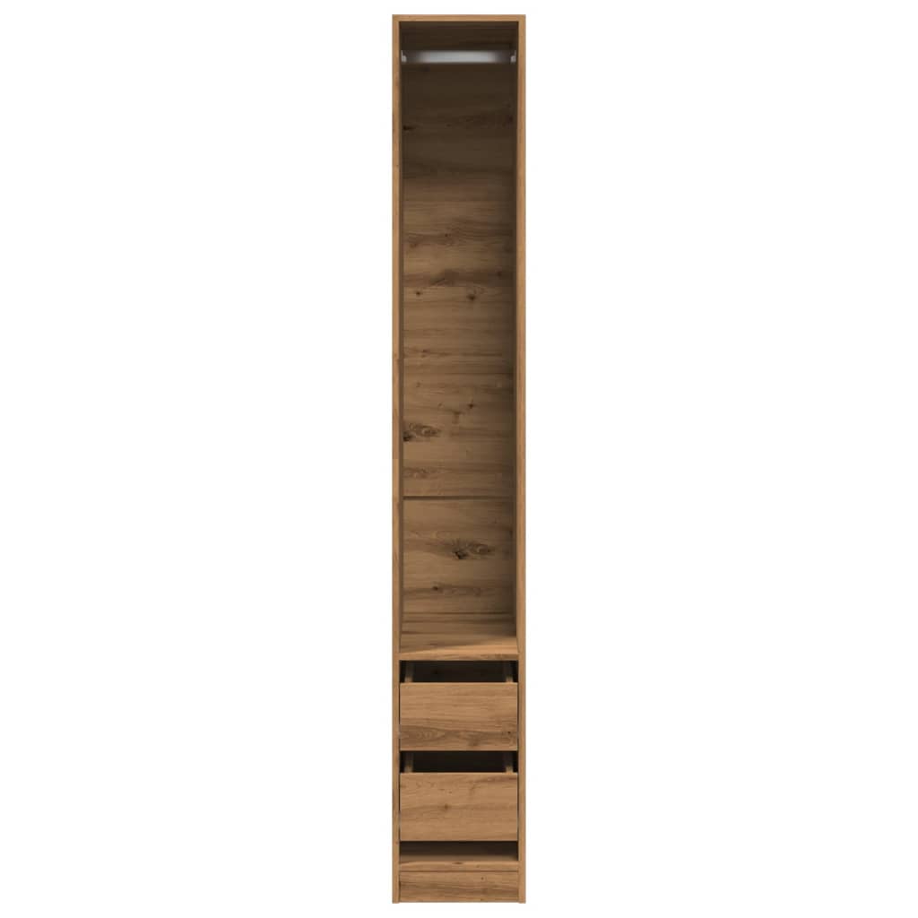 Wardrobe Artisian Oak Engineered Wood