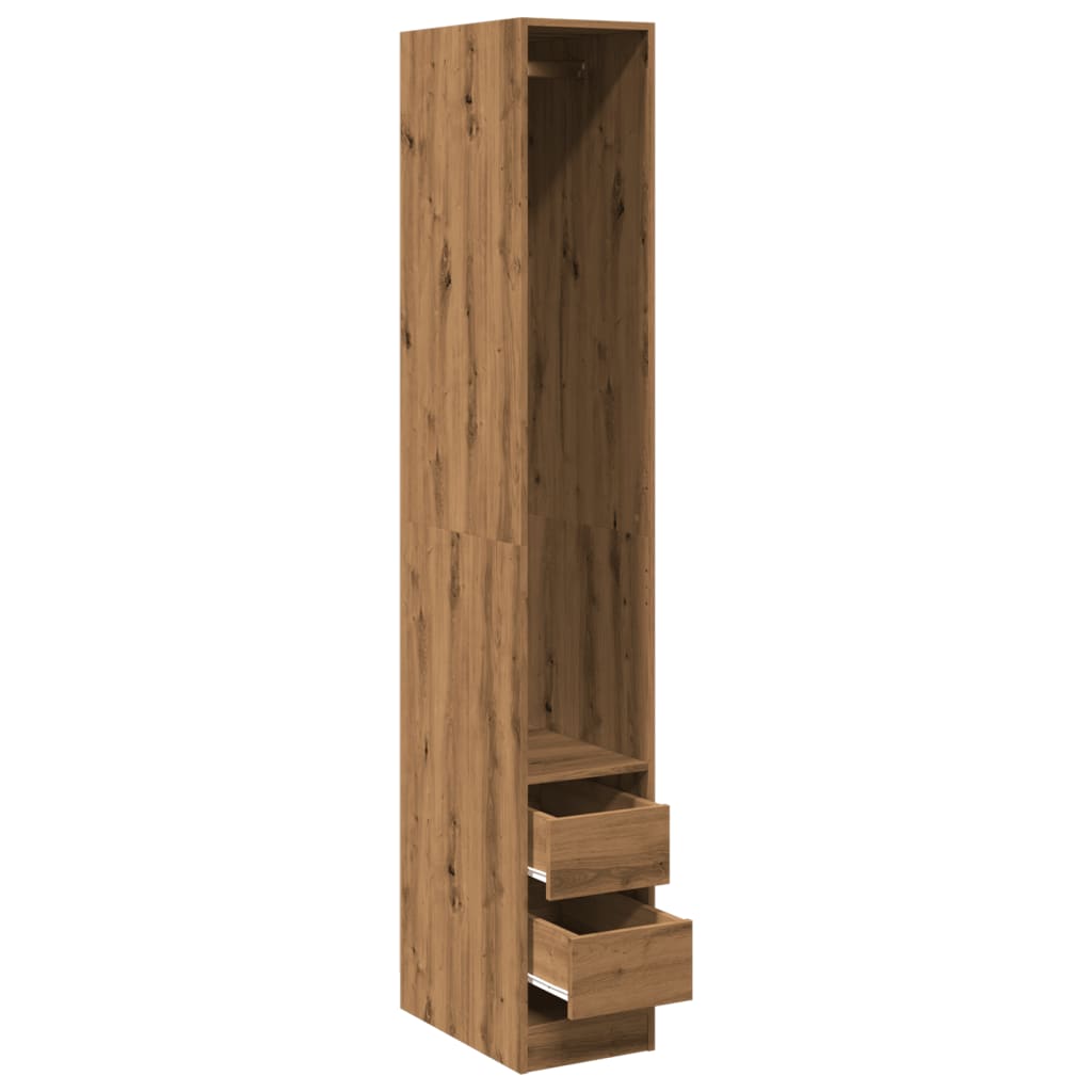Wardrobe Artisian Oak Engineered Wood