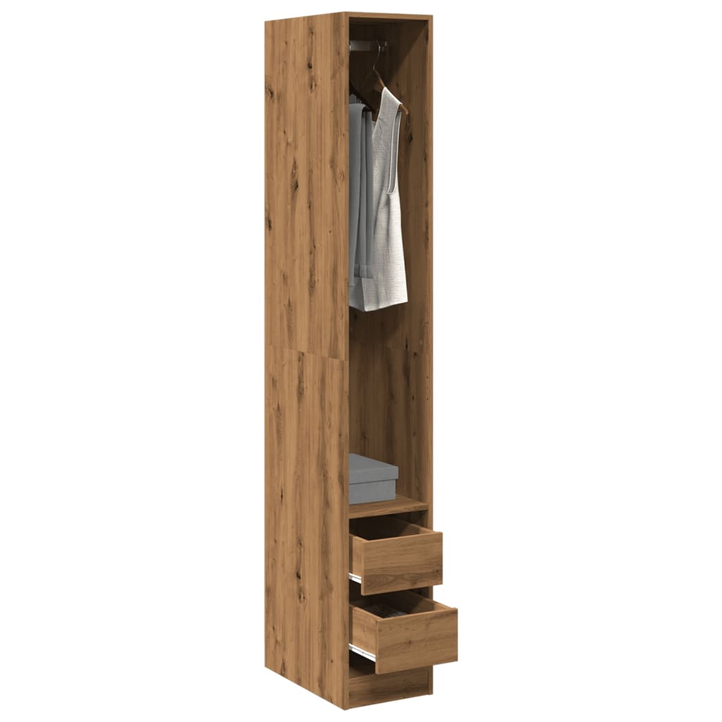 Wardrobe Artisian Oak Engineered Wood