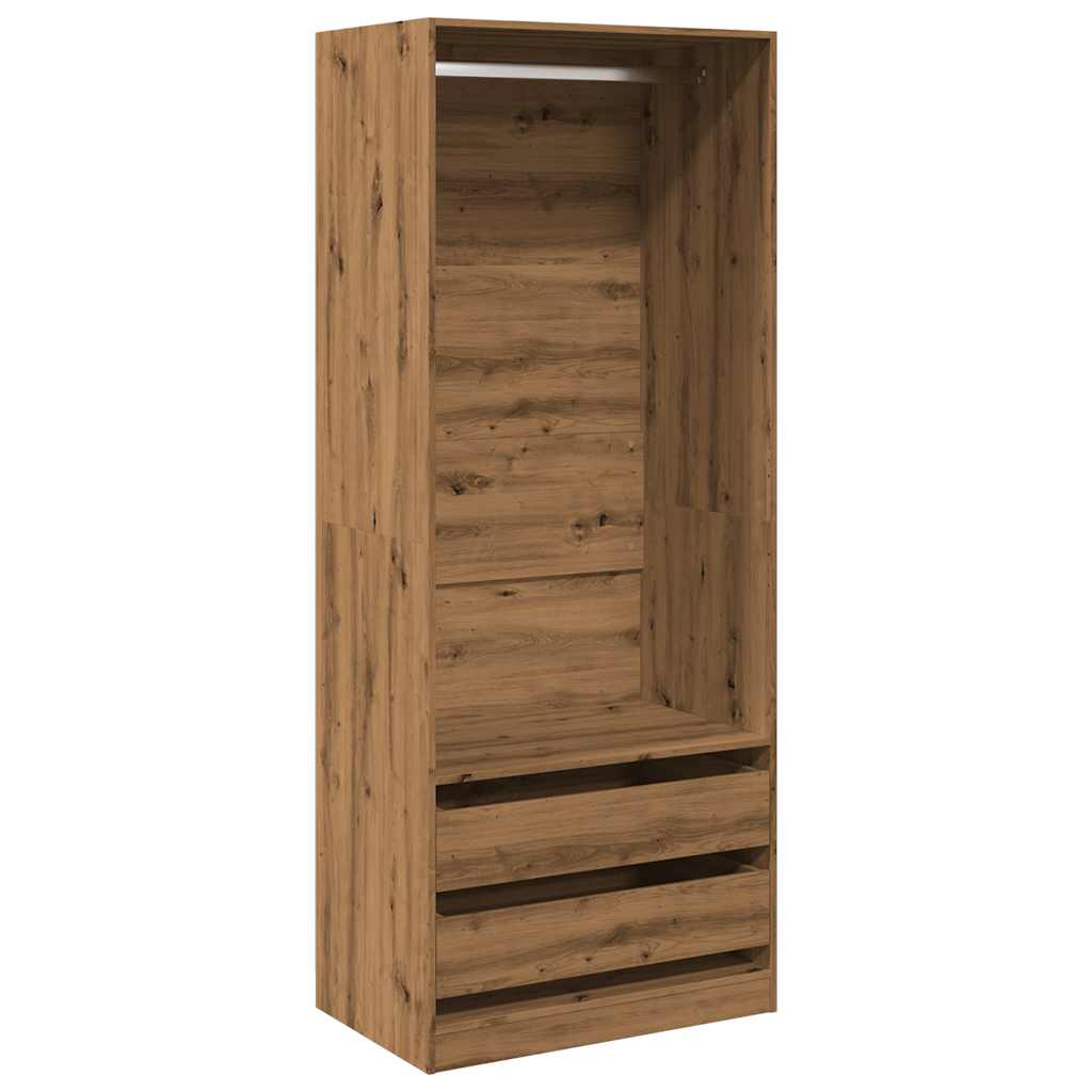 Wardrobe Artisian Oak Engineered Wood