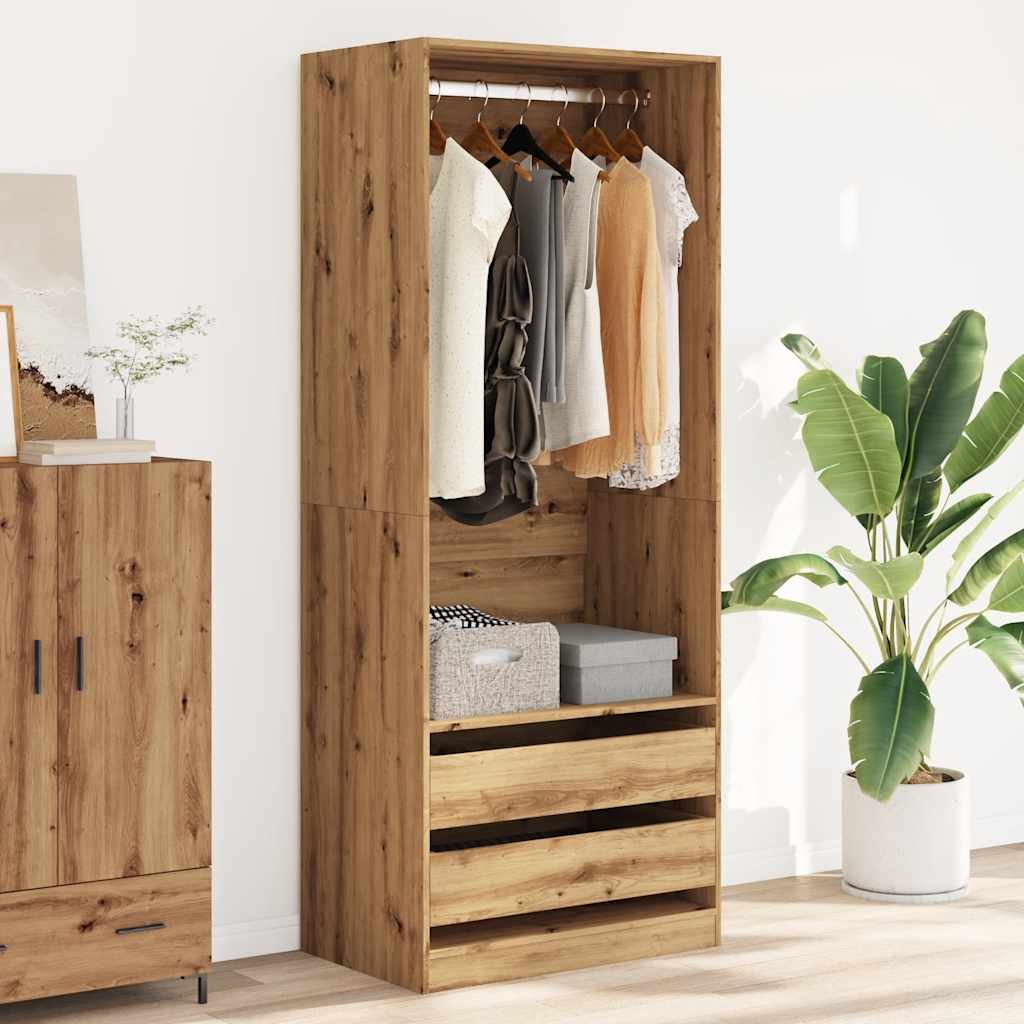 Wardrobe Artisian Oak Engineered Wood