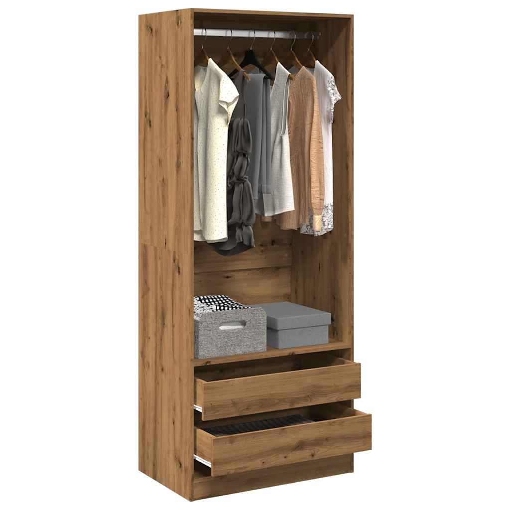 Wardrobe Artisian Oak Engineered Wood